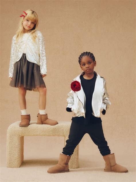 Tabella taglie UGG bambino con illustrazioni