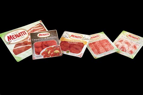 Vaschette di salumi confezionati