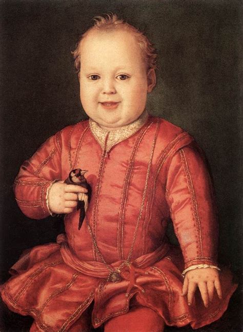 Agnolo Bronzino - Ritratto di Garzia de’ Medici bambino