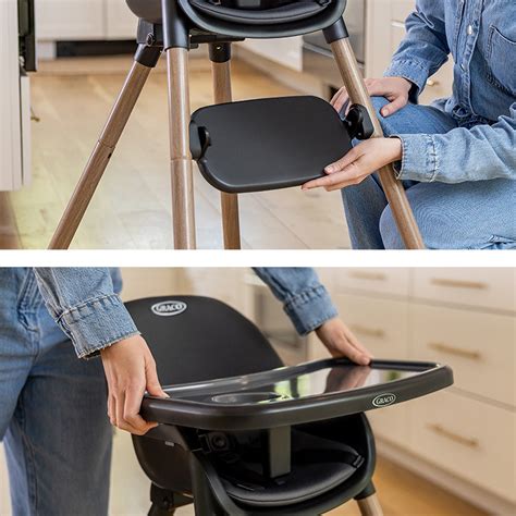 Seggiolone Graco Contempo e dettagli del design