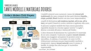 infografica comparativa tra tessuti naturali e sintetici nei pannolini lavabili