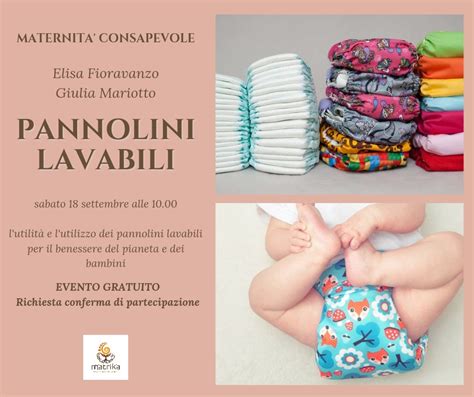 mappa concettuale dei diversi tipi di pannolini lavabili e loro caratteristiche chiave