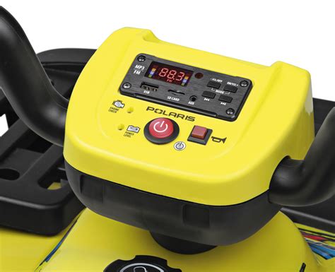 pannello comandi radio quad Peg Perego
