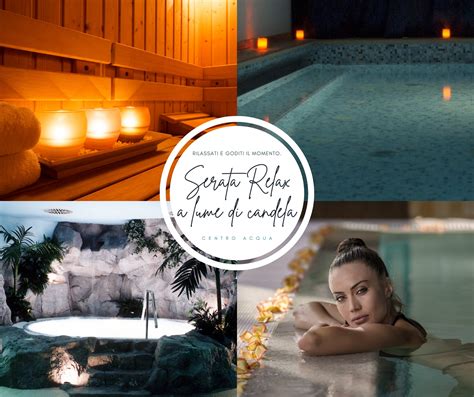 atmosfera rilassante in un centro benessere con luci soffuse