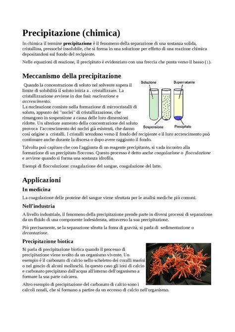 Precipitazione Calcio-Ceftriaxone