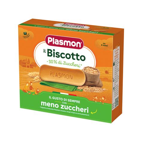 Biscotto Plasmon con ingredienti e benefici