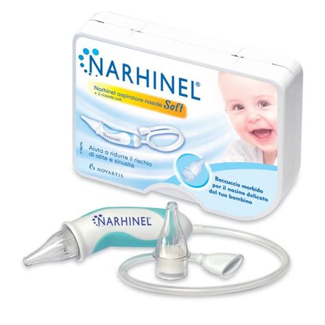 Narhinel aspiratore nasale soft con beccuccio