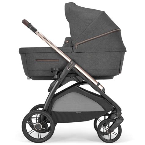 Passeggino Aptica System Quattro in tessuto cavalry con dettagli cromati