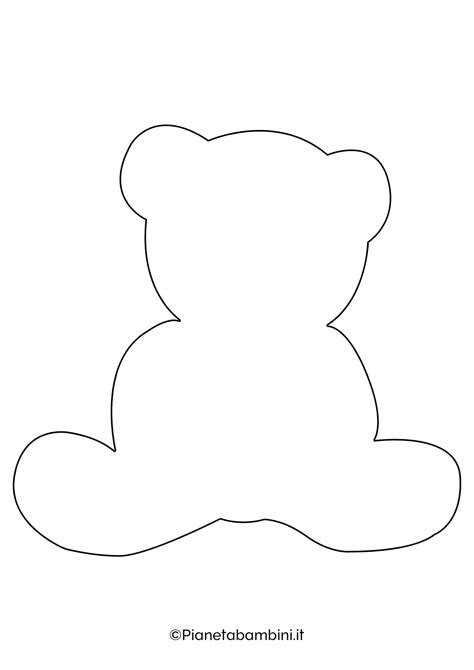 illustrazione artistica di un orsetto con cappello e biberon pronto per essere colorato