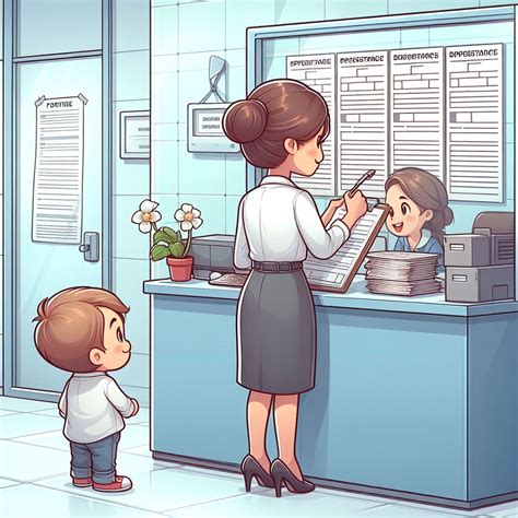 ufficio di segreteria scolastica moderno