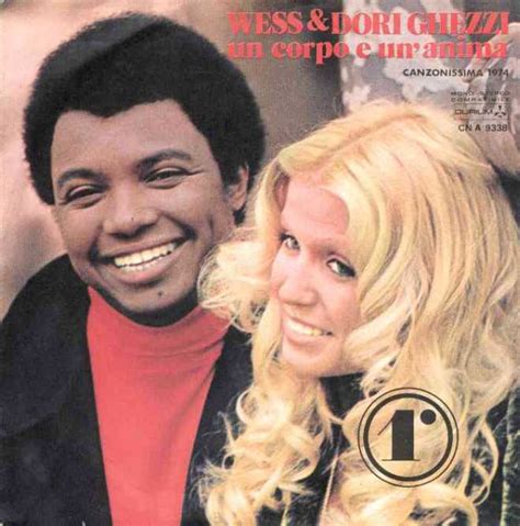 Copertina di un disco di Wess & Dori Ghezzi