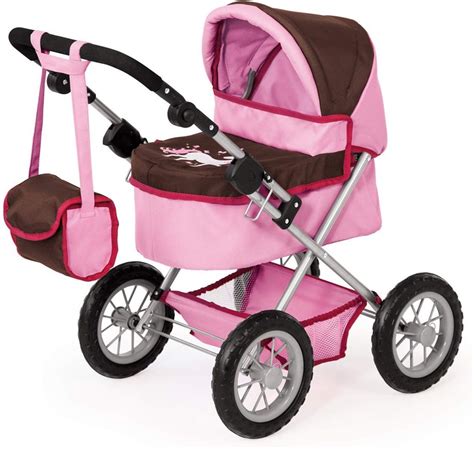 Borsa e fasciatoio inclusi con la carrozzina giocattolo Combi Roadstar Stelle C 68931