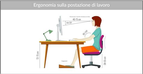 Postazione di lavoro ergonomica per donna incinta