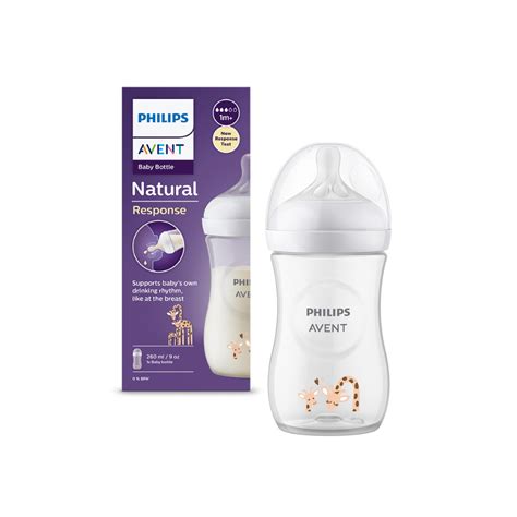 Biberon Philips Avent Natural Response in uso durante la poppata