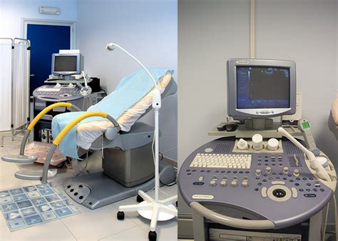 Strumentazione moderna in ambulatorio ginecologico