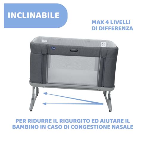 Infografica: Tre fasi di utilizzo della culla Next2Me Forever