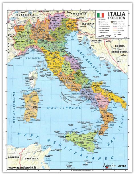 Mappa dell'Italia con i luoghi menzionati (Napoli, Ferrara, Pesaro, Roma, Veneto, Trieste, Padova)