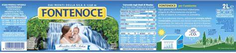 Certificazione ministeriale acqua Fontenoce