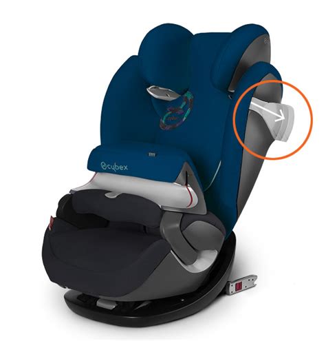 Sistema L.S.P. con regolazione indipendente del seggiolino Cybex Pallas M-Fix