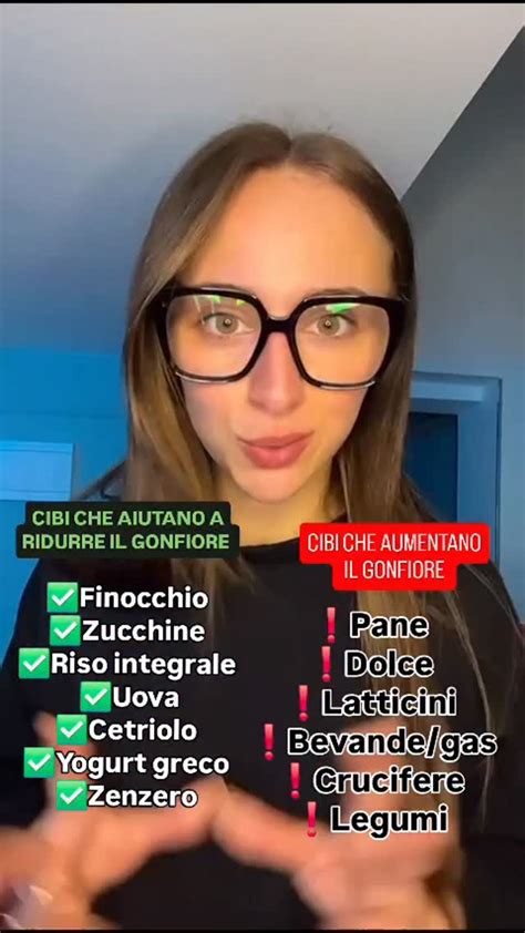 Alimenti che possono causare gonfiore e gas