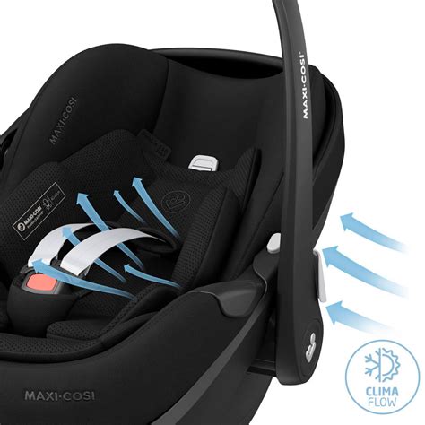 Maxi-Cosi Pebble 360 Pro2 installato sul passeggino Oxford con adattatori