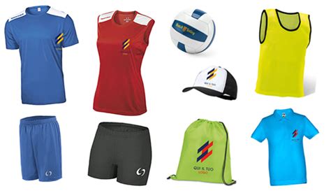 Esempio di abbigliamento sportivo personalizzato