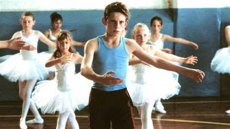 Immagine iconica di Billy Elliot che balla