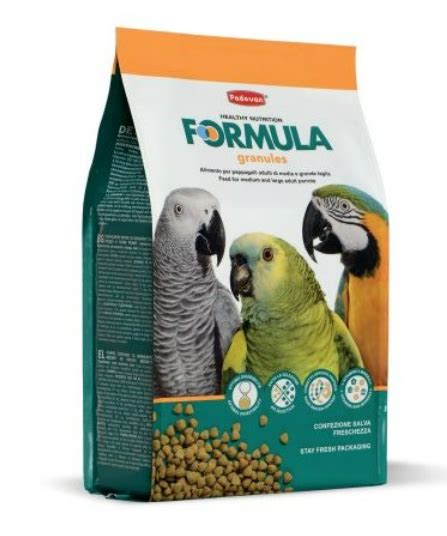 Estrusi e pellet per pappagalli