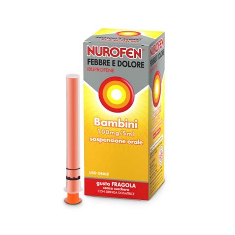 Istruzioni uso siringa dosatrice Nurofen