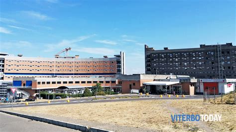 Vista esterna dell'Ospedale Belcolle di Viterbo