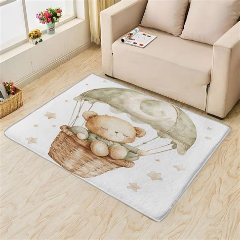 Tappeto gioco con design a orsetto
