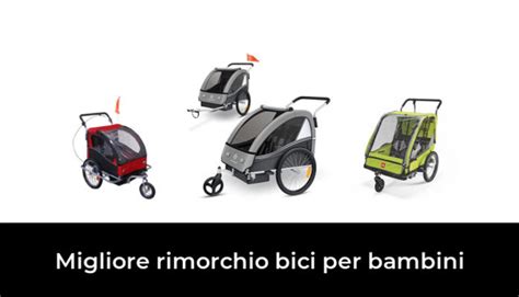 Infografica: Caratteristiche di sicurezza e comfort di un rimorchio bici per bambini