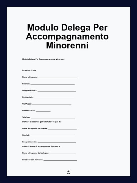 Documenti per viaggiare con minori