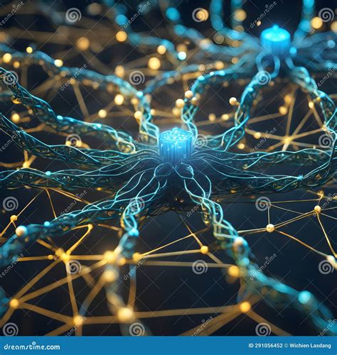 Illustrazione concettuale di una rete sociale con nodi interconnessi