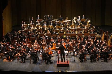 Rappresentazione di un'orchestra sinfonica