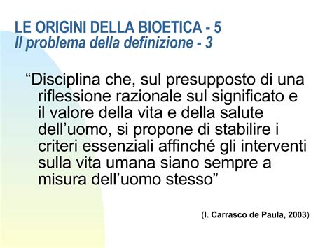 riflessione sulla vita umana e la bioetica