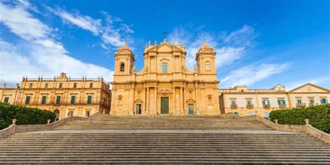 Panoramica di Noto, città barocca