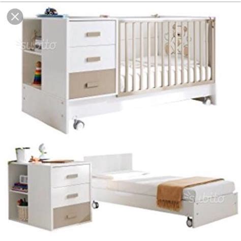 lettino modulare trasformabile 4 in 1