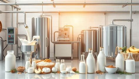 Diagramma che spiega i processi di pastorizzazione e sterilizzazione del latte