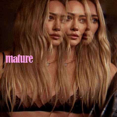 Hilary Duff nel video musicale di Mature