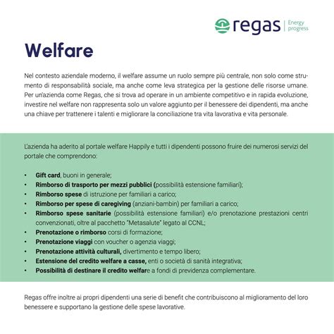 Programma di welfare aziendale con coperture sanitarie e benefit