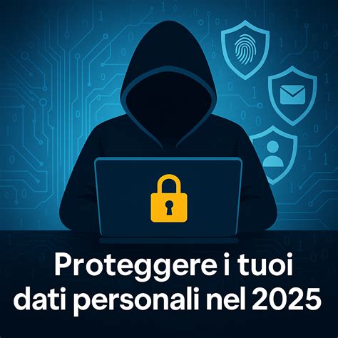 Simbolo di protezione dei dati personali e privacy