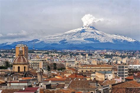 Vista panoramica di Catania