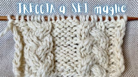 Schema base della treccia a tre capi