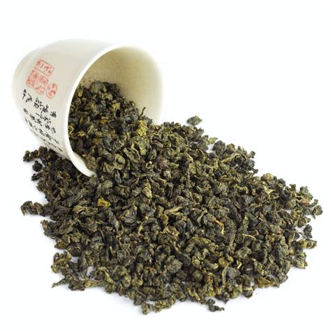 Foglie di tè Gunpowder arrotolate a forma di perla