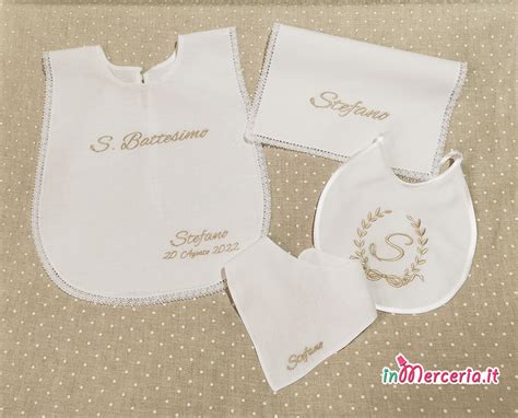 Set battesimo personalizzato