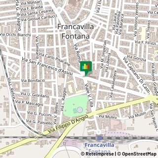 Mappa del percorso Francavilla Fontana - Taranto