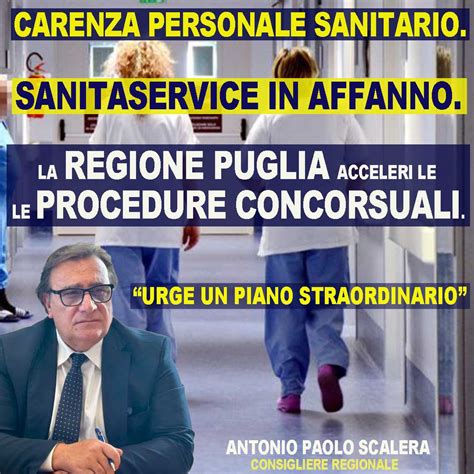 Infografica sulla carenza di personale medico in Puglia