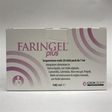Azione di Faringel Plus