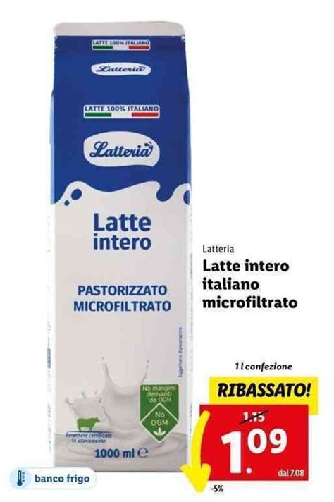 Prodotti Latteria di Lidl